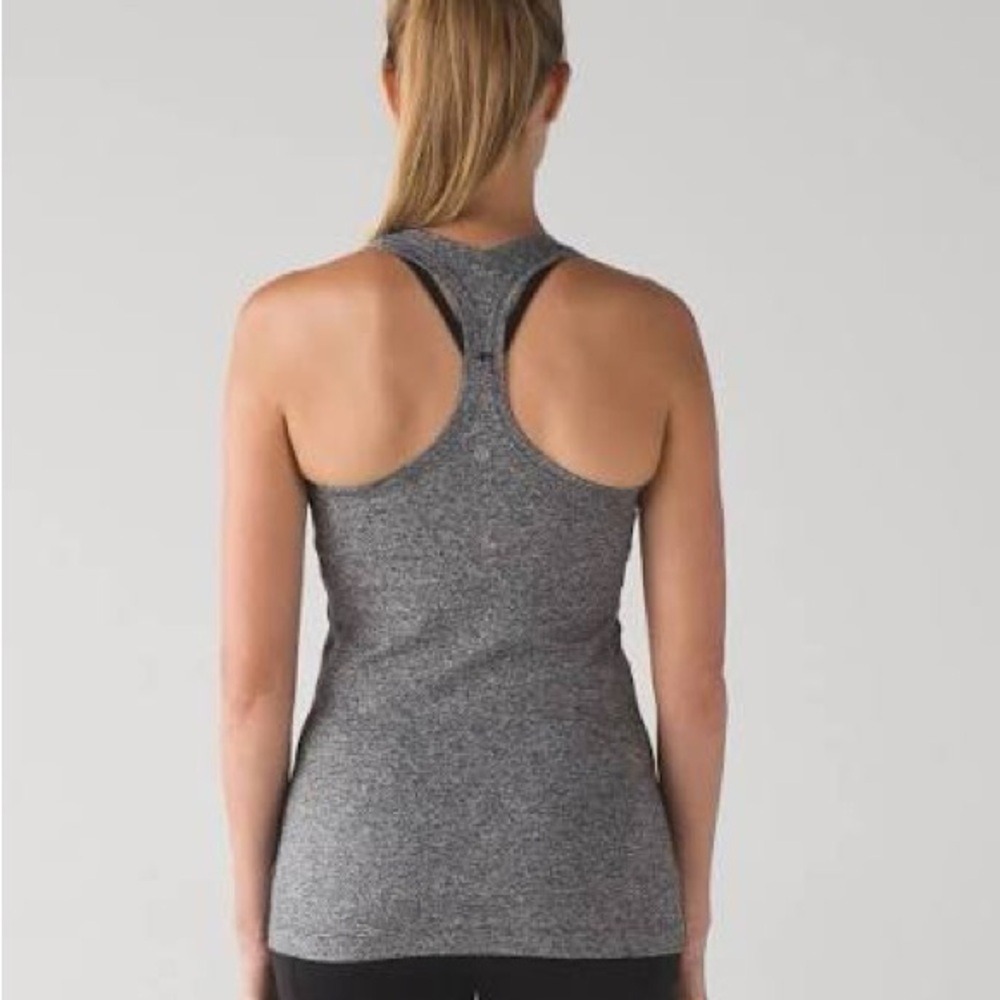 Lululemon Cool Racerback II
Heathered Black Hip Length Size 6